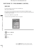 Предварительный просмотр 94 страницы LG 19LD340-ZA Owner'S Manual