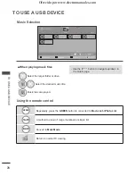 Предварительный просмотр 124 страницы LG 19LD340-ZA Owner'S Manual