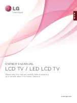 LG 19LD350-ZA Owner'S Manual предпросмотр