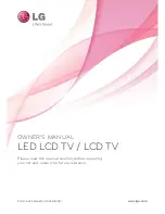 Предварительный просмотр 35 страницы LG 19LE5300 Owner'S Manual