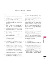 Предварительный просмотр 201 страницы LG 19LE5300 Owner'S Manual