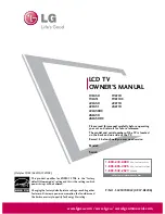 Preview for 3 page of LG 19LF10 - 19 Inch 720p LCD HDTV Owner'S Manual