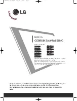 Preview for 117 page of LG 19LG3000-ZA Owner'S Manual