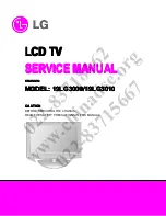 LG 19LG3000 Service Manual предпросмотр