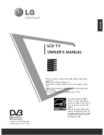 Предварительный просмотр 1 страницы LG 19LH2*** series Owner'S Manual