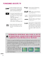 Preview for 8 page of LG 19LH20 -  - 19" LCD TV (Spanish) Manual De Usuario