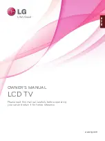 Предварительный просмотр 1 страницы LG 19LH200H-ZB Owner'S Manual