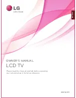 Предварительный просмотр 2 страницы LG 19LH250C-ZA Owner'S Manual