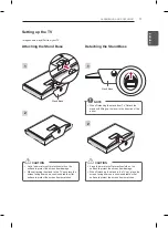 Предварительный просмотр 13 страницы LG 19LN405 Series Owner'S Manual