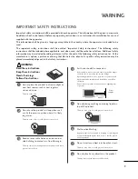 Предварительный просмотр 3 страницы LG 19LS4R Series Owner'S Manual