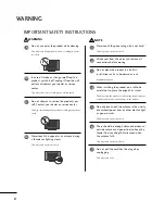 Предварительный просмотр 4 страницы LG 19LS4R Series Owner'S Manual