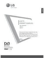 Предварительный просмотр 1 страницы LG 19LU70 Series Owner'S Manual