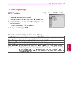 Предварительный просмотр 65 страницы LG 19LV2500-ZA Owner'S Manual