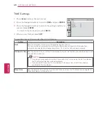 Предварительный просмотр 122 страницы LG 19LV2500 Owner'S Manual