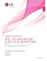 LG 19MB35D Owner'S Manual preview