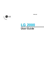 Preview for 4 page of LG 2000 User Manual