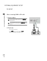 Preview for 16 page of LG 20LH1DC1 Installation And Operating Manual