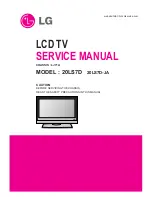 Предварительный просмотр 1 страницы LG 20LS7D -  - 20" LCD TV Service Manual