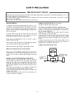 Предварительный просмотр 3 страницы LG 20LS7D -  - 20" LCD TV Service Manual