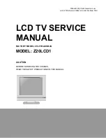 Предварительный просмотр 1 страницы LG 20LV1R.AUSBZA Service Manual