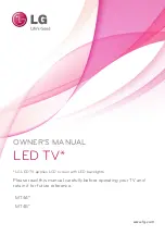 LG 20MT45A-PT Owner'S Manual preview