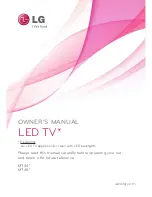 LG 20MT45A Owner'S Manual preview