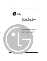 LG 21FC8 series Owner'S Manual preview