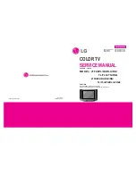 LG 21FG5AG Service Manual preview