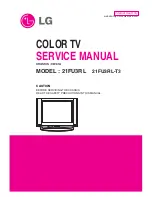 LG 21FU3RL Service Manual preview