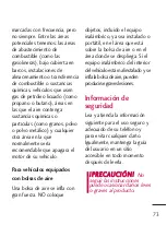 Preview for 73 page of LG 221C (Spanish) Guía Del Usuario