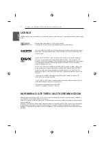 Предварительный просмотр 248 страницы LG 22LB45 Series Owner'S Manual