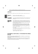 Предварительный просмотр 270 страницы LG 22LB45 Series Owner'S Manual