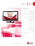 LG 22LD350C Specifications preview