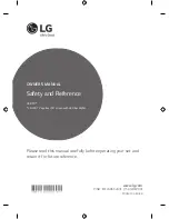 Предварительный просмотр 1 страницы LG 22LF49 series Owner'S Manual