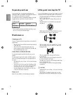 Предварительный просмотр 8 страницы LG 22LF49 series Owner'S Manual