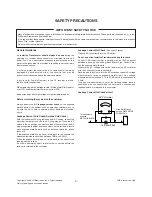 Preview for 3 page of LG 22LG3000 Service Manual