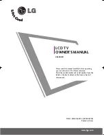 LG 22LG30R Owner'S Manual preview