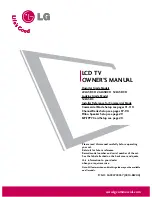 Предварительный просмотр 1 страницы LG 22LG3DCH Owner'S Manual