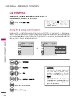 Предварительный просмотр 72 страницы LG 22LG3DCH Owner'S Manual