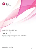 Предварительный просмотр 3 страницы LG 22LK230.AFF Owner'S Manual