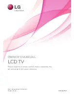 Предварительный просмотр 1 страницы LG 22LK230-TA Owner'S Manual