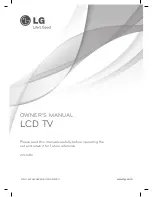 Preview for 1 page of LG 22LK230 Owner'S Manual