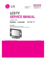 LG 22LK230 Service Manual preview