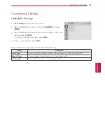 Предварительный просмотр 35 страницы LG 22LK310 Owner'S Manual