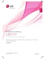 Предварительный просмотр 1 страницы LG 22LN4510 Owner'S Manual