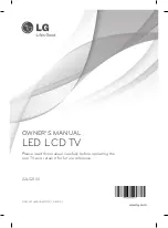 Предварительный просмотр 3 страницы LG 22LS2100 Owner'S Manual