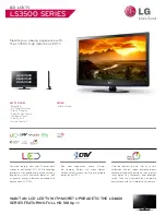 LG 22LS3500 Specifications предпросмотр