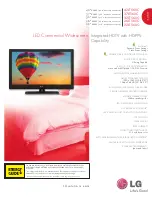 LG 22LT560C Specifications предпросмотр