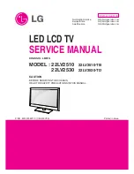 LG 22LV2510-TB Service Manual preview