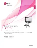 Предварительный просмотр 1 страницы LG 22MA31D Owner'S Manual